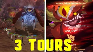 3 TOURS LAMEK ?! ~ FARM et EQUIPES F2P !! - Guide/Tuto 7DS Grand Cross