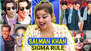 Salman Khan New Angry Edits😈🔥 Salman Khan thug life 😈 | Salman Khan Viral | REACTION | SWEET CHILLIZ