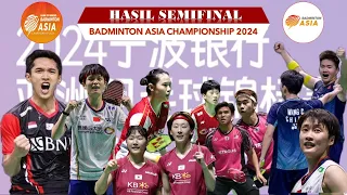 JOJO KE FINAL ~ INILAH HASIL SEMIFINAL BADMINTON ASIA CHAMPIONSHIP 2024 HARI INI.