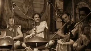 HandPan fusion with Indian classical instruments | Hang Paying Hedge Monkeys | Arambol - Goa 2010