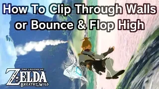 Shield Clipping, Fosbury Flopping, & Skew Bouncing | BotW Glitches & Tricks