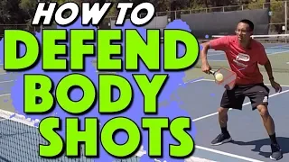 Paddle Position At The Net | How To Defend Body Shots