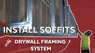 Soffit Installations with Drywall Framing System | Armstrong Ceiling Solutions