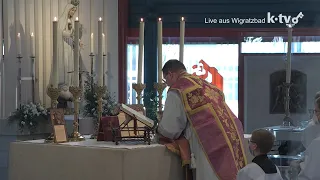 Traditional Latin Mass on Laetare Sunday, from Gebetsstätte Wigratzbad 27 March 2022 HD