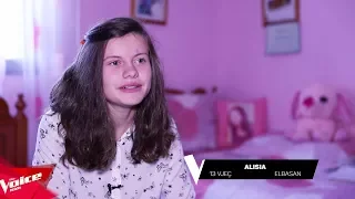 Alisia - Introduction video | The Blind Auditions | The Voice Kids Albania 2018