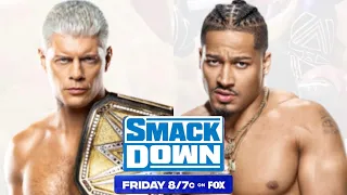 Cody Rhodes vs Carmelo Hayes | WWE SmackDown 26.4.2024