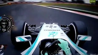 R9 F1 2014 Nico Rosberg onboard pole lap British Grand Prix