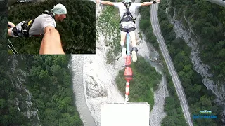 Скайпарк / Bungy207 / банджи 207 / первый прыжок.