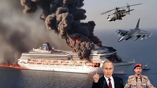 5 minutes ago! A US cruise ship carrying a famous businessman was sunk by an Iranian SU-57