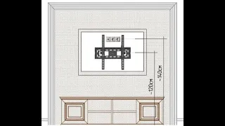 الارتفاع المناسب لتعليق شاشة TV عن الارض !!!!