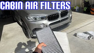 2014-2018 BMW X5/X6 Cabin Air Filter Replacement