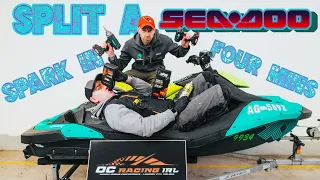 How to service & split a Seadoo Spark in 4 Mins