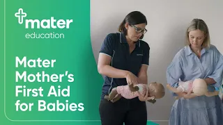 Mater Mothers' First Aid for Babies | Mater Education