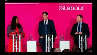 Labour Deputy Leadership Hustings: Richard Burgon "won't be signing" Anti-Semitism Pledge