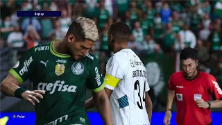 Palmeiras x Grémio | Campeonato Brasileiro 2023 | PES 2021 Patch BMPES 9.08 - 4K