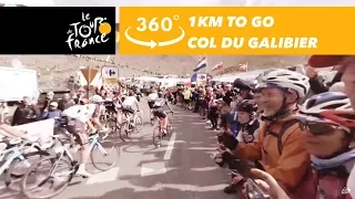 1km before the summit of the Galibier - 360° - Tour de France