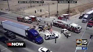 Two seriously hurt in crash near I-10 and 51st Avenue