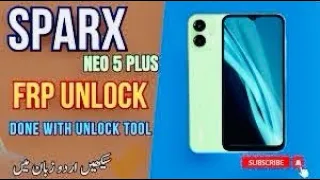 Sparx new 5 plus Frp Remove free/ Unlock Tool/Sparx Mobile/Frp Remove one click✅