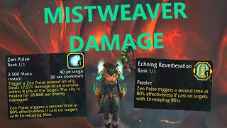 How to Deal Damage as a Mistweaver!