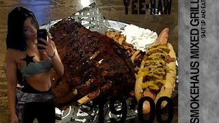 [Girl Vs Food] Mixed Grill Challenge, The Smoke Haus, Brindley Place