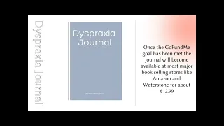 New interactive Dyspraxia Journal available for pre-order!