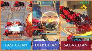 [Arknights] Fast Clean vs Deep Clean vs Saga Clean