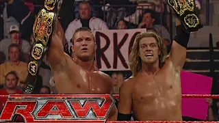Rated-RKO vs The Hardy Boyz World Tag Team Championship Match RAW Nov 27,2006