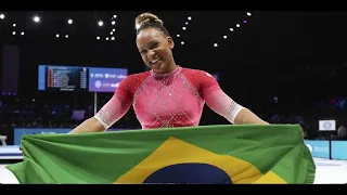 All of Rebeca Andrade's Gold Medal Winning Vaults