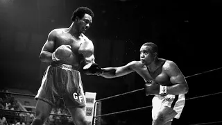 George Foreman and Sonny Liston shadow sparring footage in 1968 (Rare HD)