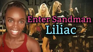 This Is Fire!🔥🔥 Enter Sandman - Liliac (Official Cover Music Video) | REACTION