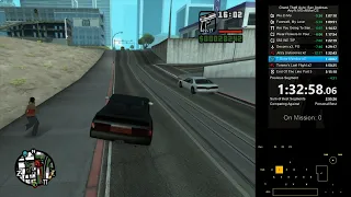 GTA: San Andreas - Any% MDvMMw/CE speedrun (3:02:31)