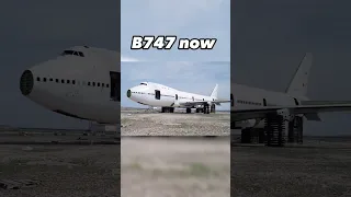 B747 now vs then😞#fyp #fypシ #aviation #trending #boeing