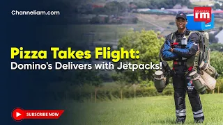 Domino's Pizza Trials Jetpack Delivery at Glastonbury Festival