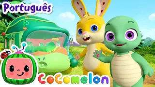 As Rodas do Ônibus dos Animais! | Cocomelon em Português | Músicas Infantis e Desenhos Animados