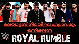 ROYAL RUMBLE 2020 for Malayalam Actors | WWE ENTERTAINMENT VIDEO for MOLLYWOOD ACTORS |EPISODE-07