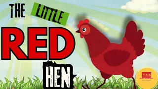 "The Little Red Hen| A READ ALOUD ANIMATED STORY FOR KIDS [learning to work as a Team)Ages 2-4years