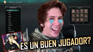 ANALIZAMOS como ELRUBIUS JUEGA POR PRIMERA VEZ a un SOULS APOSTANDO