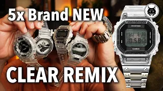 5x Live G-SHOCK Clear Remix Hands-on   4K