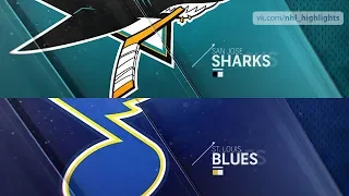 San Jose Sharks vs St. Louis Blues Jan 7, 2020 HIGHLIGHTS HD