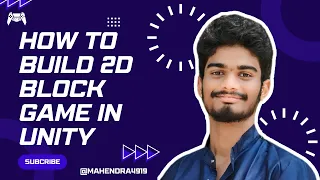How to build a 2D block game in Unity | Part 1 | Local Multiplayer | Blocktastic | @mahendra4919