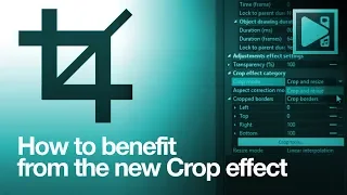 How to use the new Crop effect in VSDC Free Video Editor