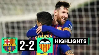 Barcelona vs Valencia 2 2 ► Goals & Extended Highlights HD 2019