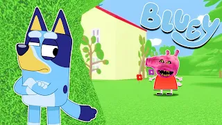 ¿Qué le PASO a PEPPAPIG en este MUNDO? | Las Aventuras de BLUEY en ROBLOX!