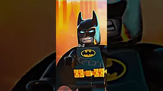 Lego Batman vs Arkham Characters