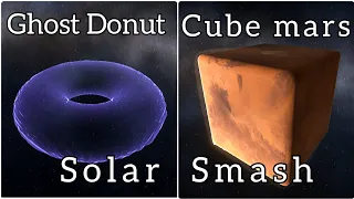 How to unlock Cube Mars and Ghost Donut in Solar Smash | Gavalexy