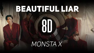 𝟴𝗗 𝗠𝗨𝗦𝗶𝗖 | Beautiful Liar - MONSTA X | 𝑈𝑠𝑒 ℎ𝑒𝑎𝑑𝑝ℎ𝑜𝑛𝑒𝑠🎧