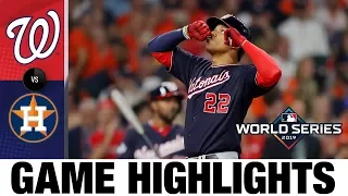 Juan Soto homers, drives in 3 in Nats'  World Series Game 1 win | Nationals-Astros MLB Highlights