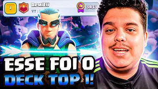 ESSE FOI O DECK DO TOP 1 DO MUNDO *COM A MAIOR SKILL DE TODOS OS TEMPOS* tive que usar