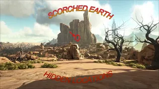 TOP 5 Scorched Earth Hidden Base Locations 2023 (Ark Survival Evolved) Plus bonus!