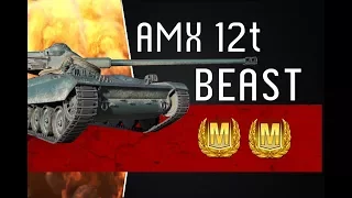 AMX 12t - Road to B-C 25t (wot blitz GG)